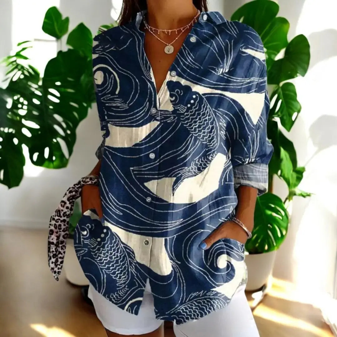 Carla™ | Elegancia vintage con un toque floral.