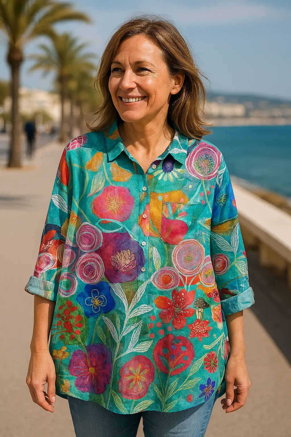 Virginia™ | La elegancia floral se une al estilo hecho a mano