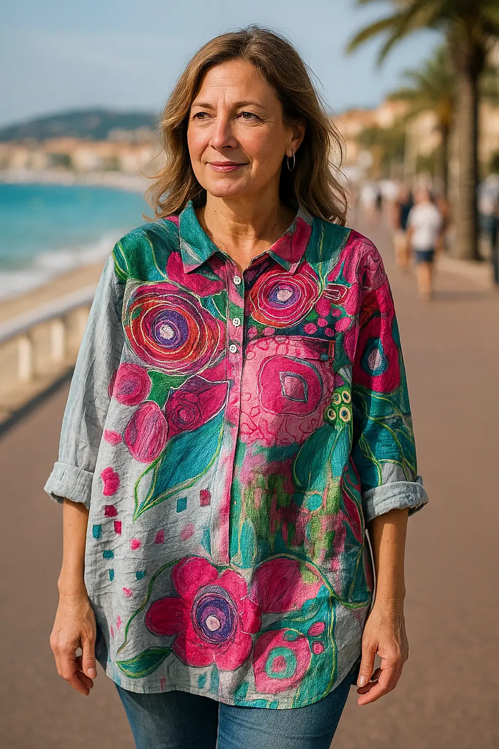 Virginia™ | La elegancia floral se une al estilo hecho a mano