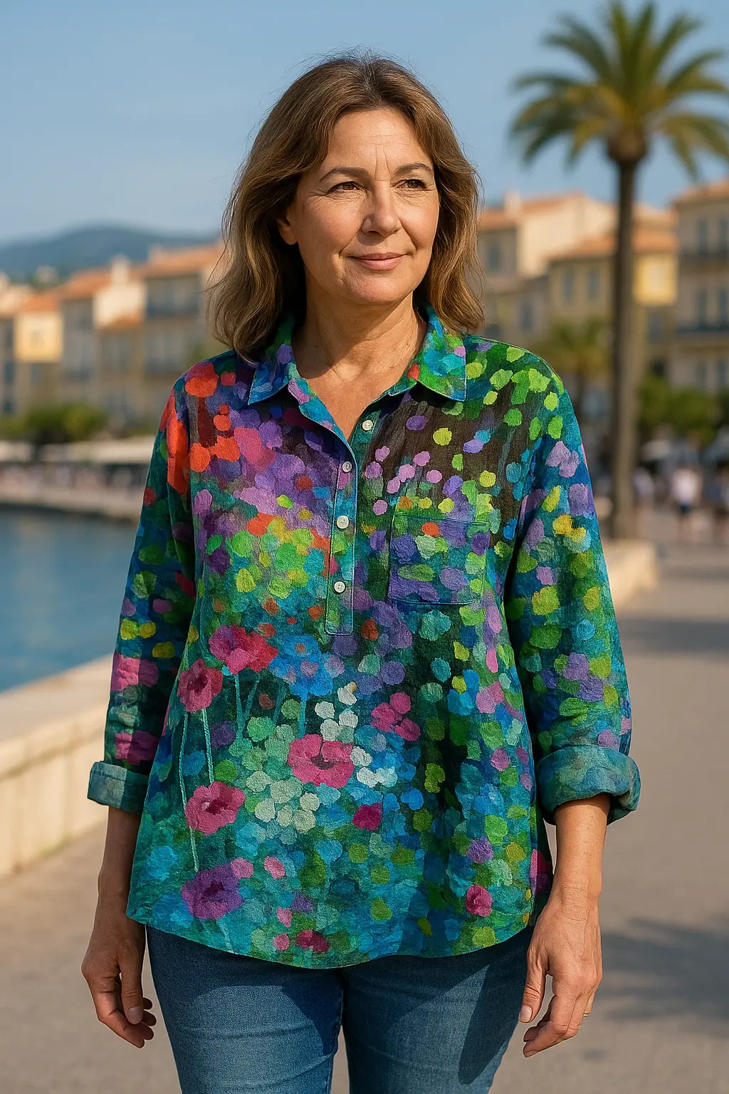 Virginia™ | La elegancia floral se une al estilo hecho a mano