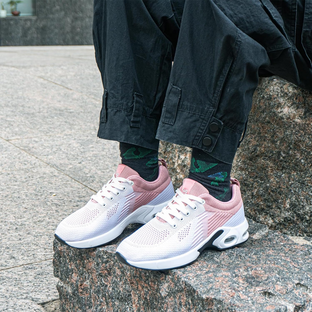 Zapatillas ortopédicas WalkMora - Blanco Rosa