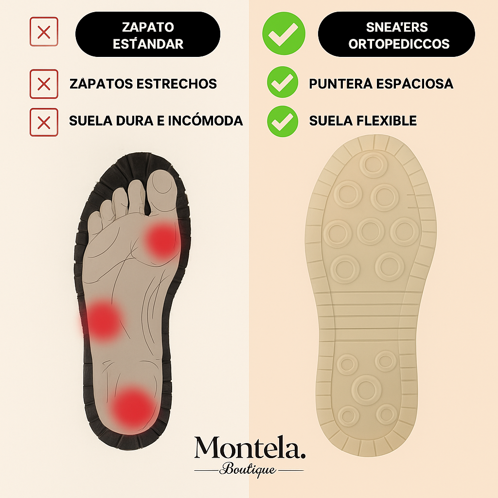 Mia™: zapatillas ortopédicas cómodas y sin dolor