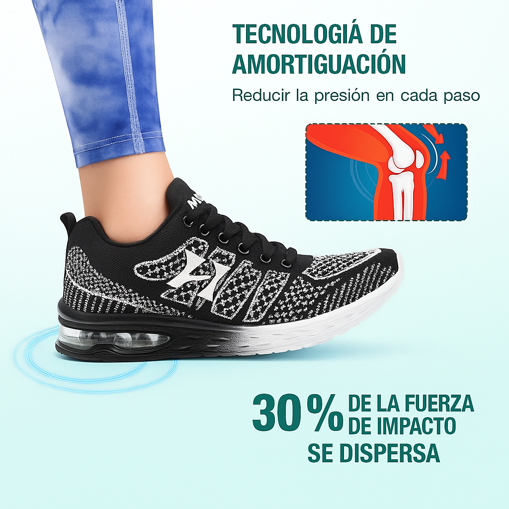 Zapatillas ortopédicos JumpSoft - Negro