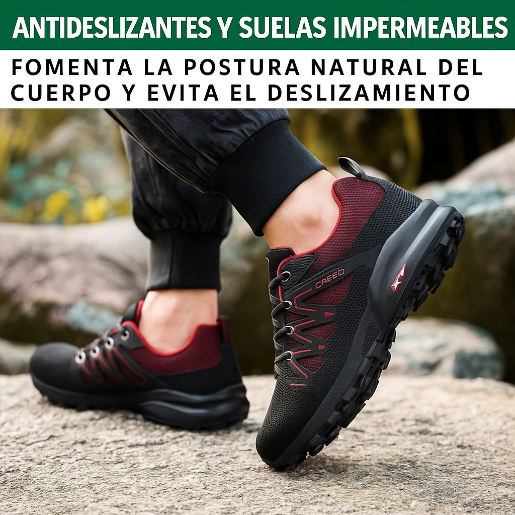 TOPTRAIL™ | Zapatillas de senderismo ergonómico para aliviar el dolor.