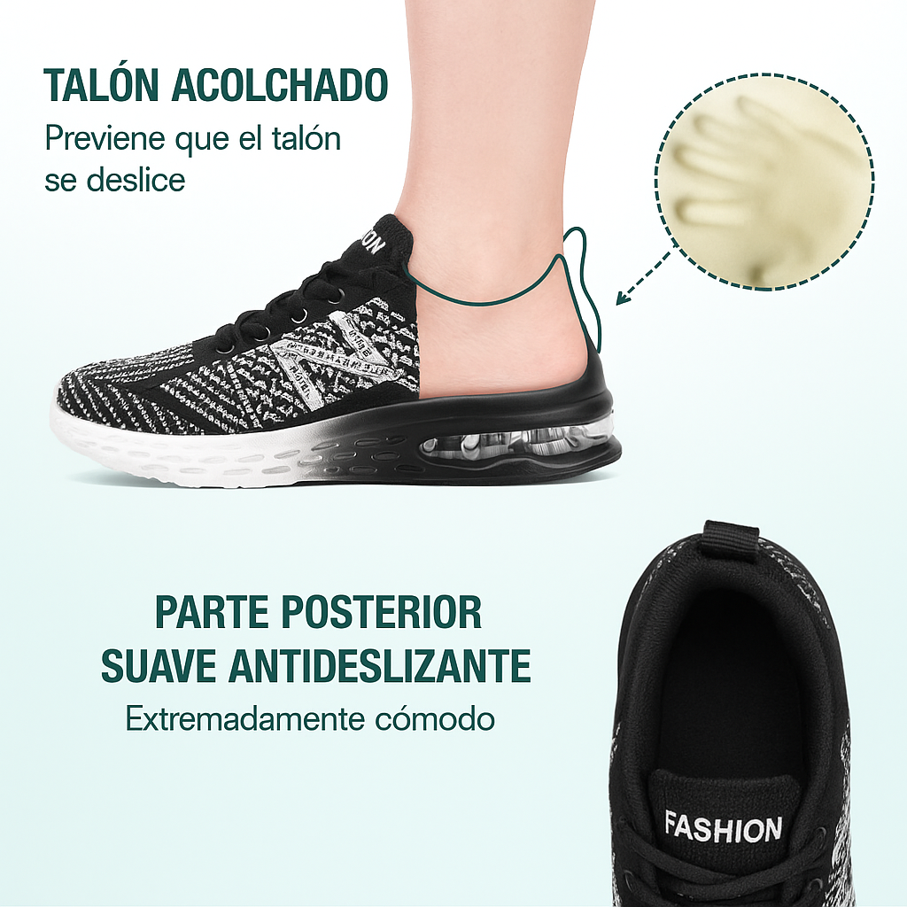 Zapatillas ortopédicos JumpSoft - Negro