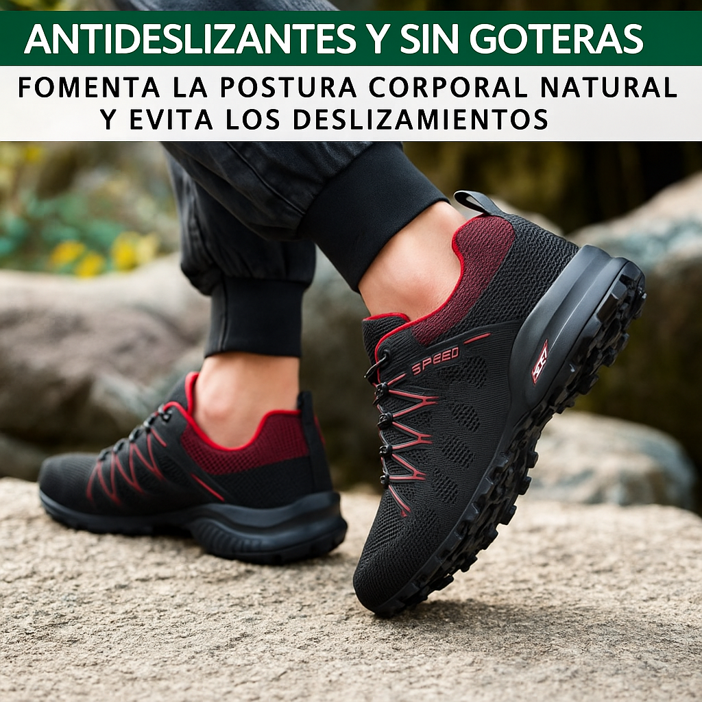 TOPTRAIL™ | Zapatillas de senderismo ergonómico para aliviar el dolor.