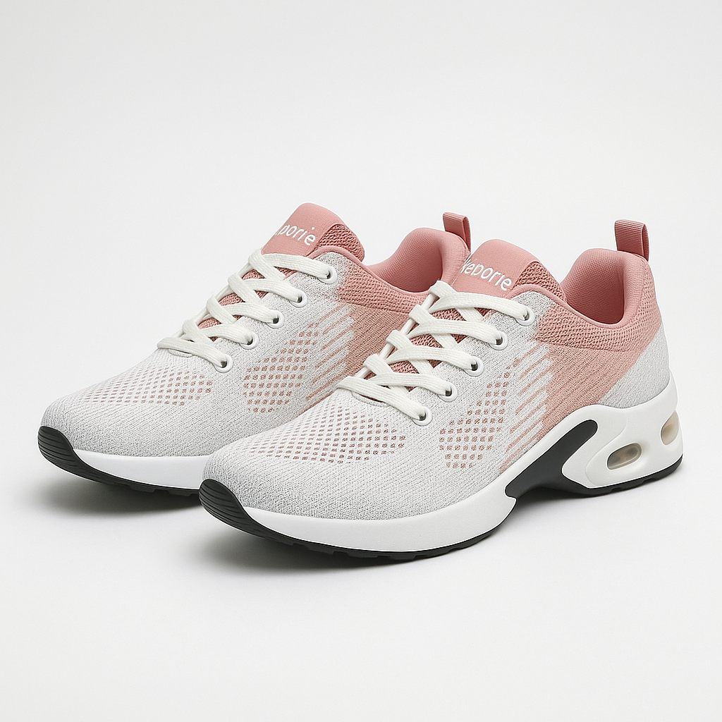 Zapatillas ortopédicas WalkMora - Blanco Rosa