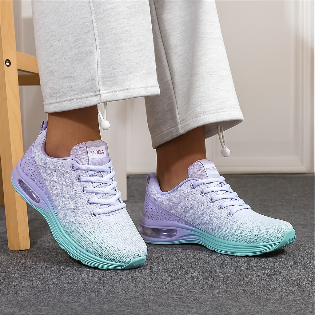 Zapatillas Ortopédicas Hildatritt Violeta Turquesa