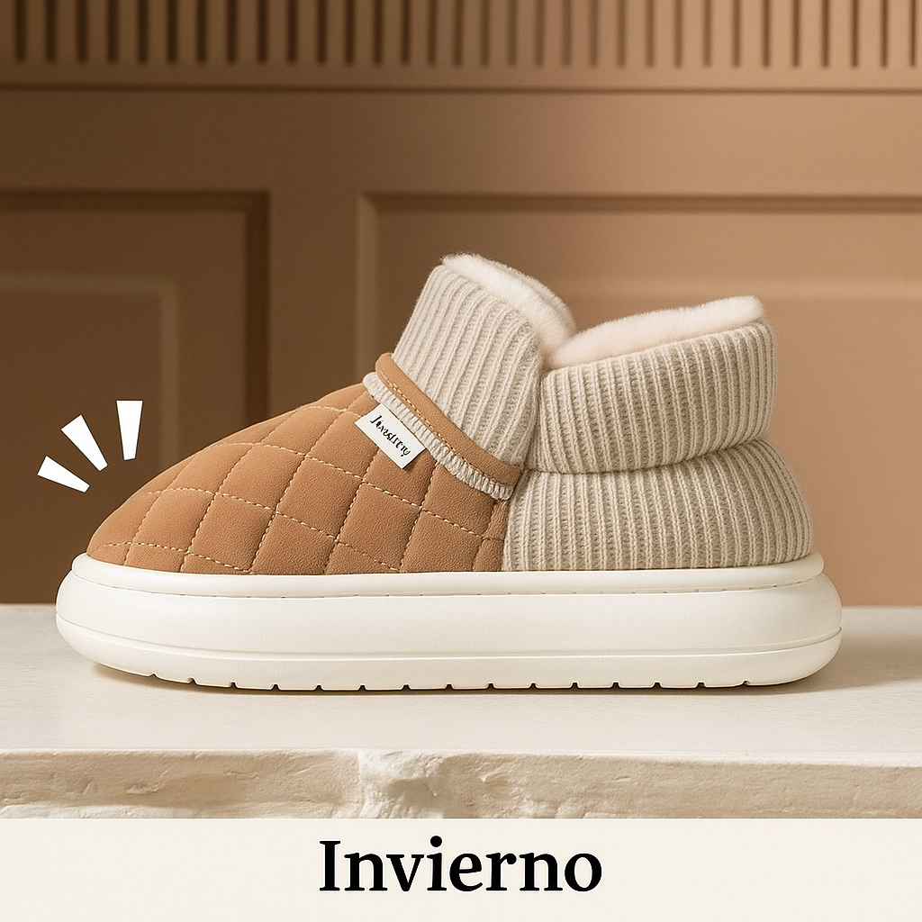 SHELLY™ | Pantuflas de Casa de invierno