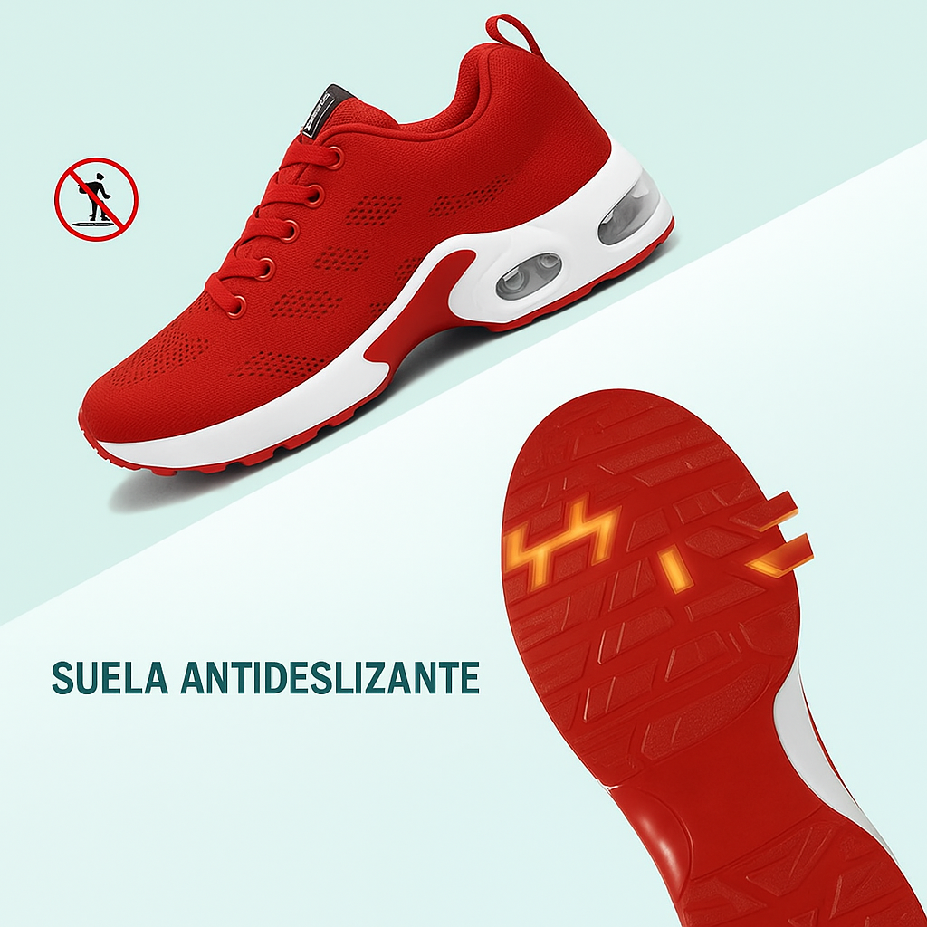 Zapatillas ortopédicas Peace Foot - Rojo