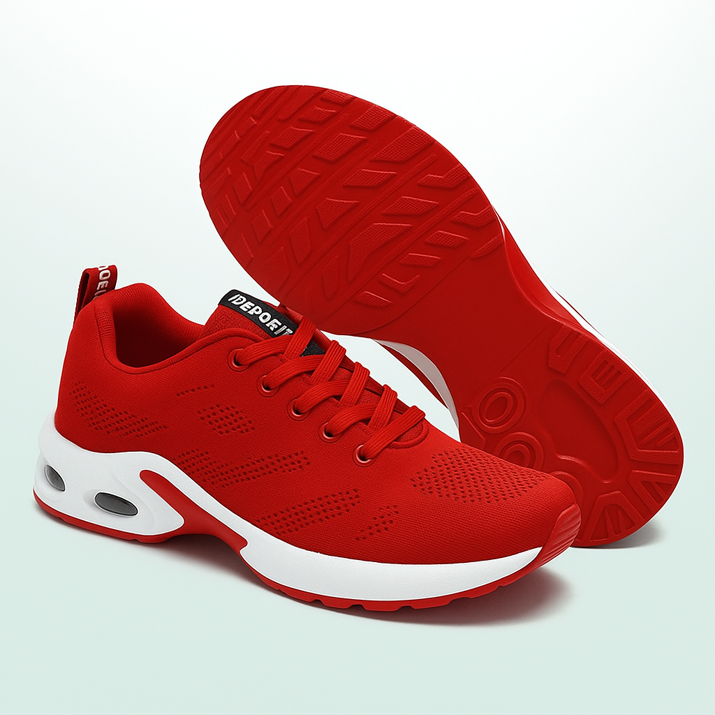 Zapatillas ortopédicas Peace Foot - Rojo