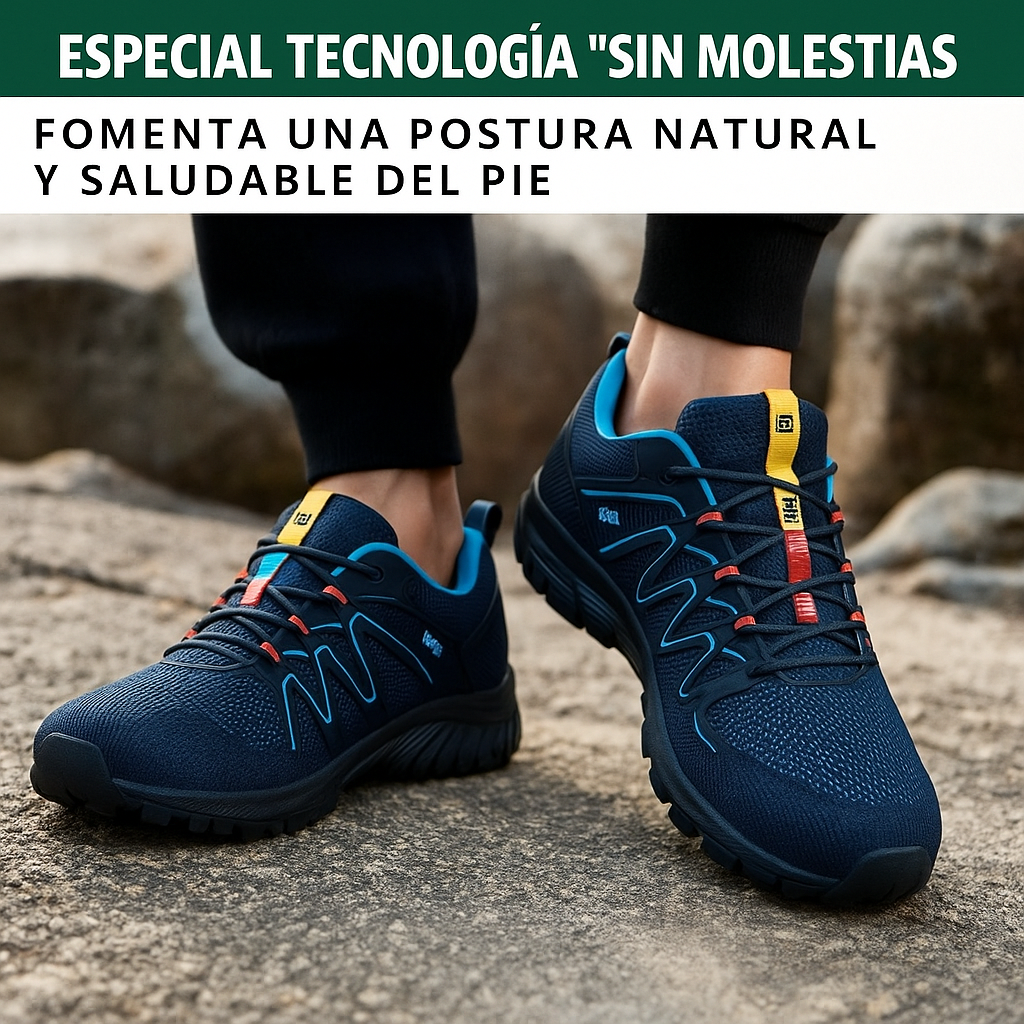 TOPTRAIL™ | Zapatillas de senderismo ergonómico para aliviar el dolor.